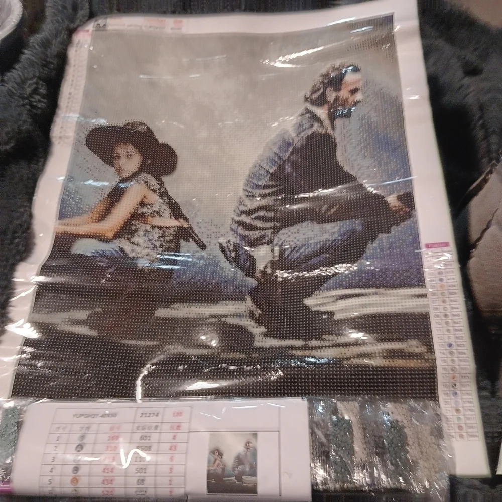 The Walking Dead Judith And Rick Diamond Art Painting Kit